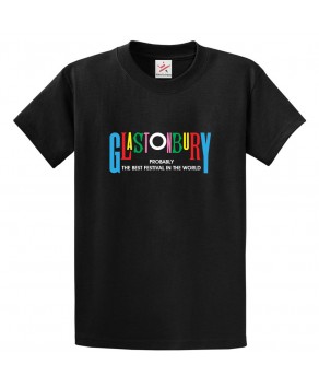 Glastonbury Classic Unisex Kids and Adults T-Shirt for Music Lovers